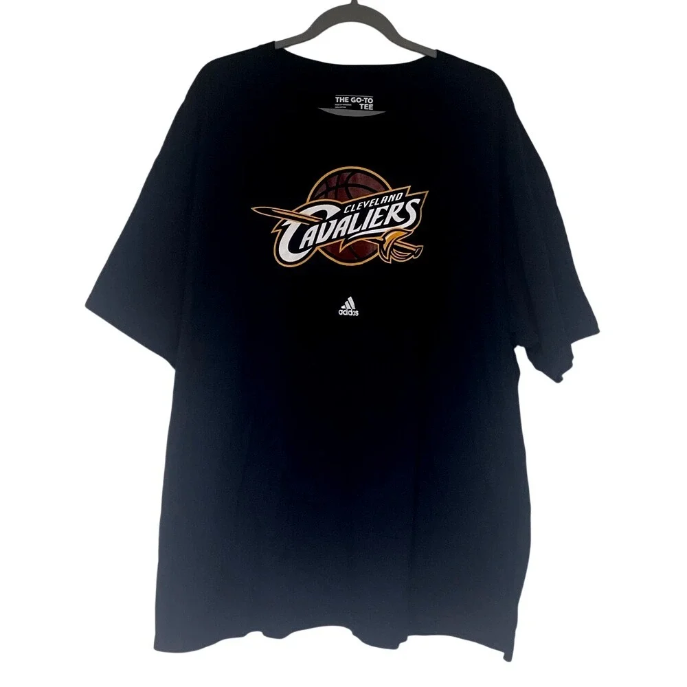 Adidas NBA Cleveland Cavaliers Navy Graphic Short Sleeve Tee‎ Men's 2X